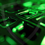 Amazing Graphics Art Collection: Modern Technology Green & Black - HD Desktop Wallpaper & Backgrounds.