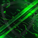 Amazing Graphics Art Collection: Modern Technology Green & Black - HD Desktop Wallpaper & Backgrounds.