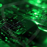 Amazing Graphics Art Collection: Modern Technology Green & Black - HD Desktop Wallpaper & Backgrounds.