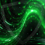 Amazing Graphics Art Collection: Modern Technology Green & Black - HD Desktop Wallpaper & Backgrounds.