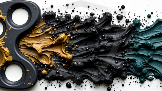 Logo Paint Strokes Design. Company Logo Designs, logo designs without text, ready for creating your brand identity and logo for your business or project. Exactly what your company needs to get started. Part of the Amazing Digital Graphics Art Collection.