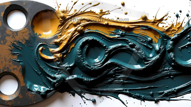 Logo Paint Strokes Design. Company Logo Designs, logo designs without text, ready for creating your brand identity and logo for your business or project. Exactly what your company needs to get started. Part of the Amazing Digital Graphics Art Collection.