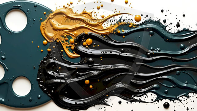 Logo Paint Strokes Design. Company Logo Designs, logo designs without text, ready for creating your brand identity and logo for your business or project. Exactly what your company needs to get started. Part of the Amazing Digital Graphics Art Collection.