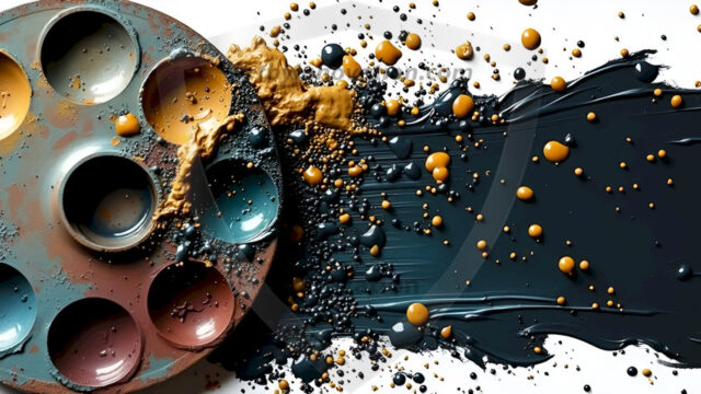 Logo Paint Strokes Design. Company Logo Designs, logo designs without text, ready for creating your brand identity and logo for your business or project. Exactly what your company needs to get started. Part of the Amazing Digital Graphics Art Collection.