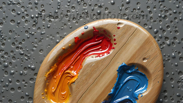 AI-generated painter palette and artist board digital designs — polished metallic palettes, winged fantasy palettes, and premium artist mixing board art in UHD by Art by Innovation.