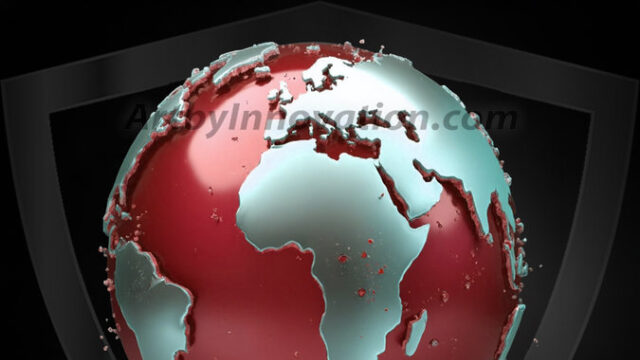 AI-generated Earth orb art featuring sculpted golden continents and deep sapphire oceans, reimagining our planet as a breathtaking artistic object.