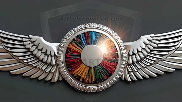 Logo Artist Pallet Winged Design: Amazing Digital Graphics Art Collection.
Company Logo Designs, logo designs without text, ready for creating your brand identity and logo for your business or project. Exactly what your company needs to get started. Part of the Amazing Digital Graphics Art Collection.