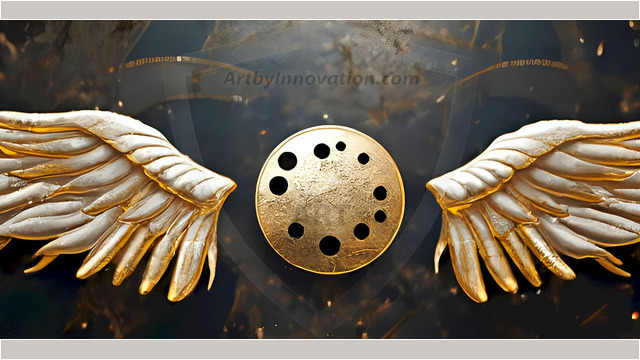 Logo Artist Pallet Winged Design: Amazing Digital Graphics Art Collection.
Company Logo Designs, logo designs without text, ready for creating your brand identity and logo for your business or project. Exactly what your company needs to get started. Part of the Amazing Digital Graphics Art Collection.