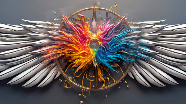 Logo Artist Pallet Winged Design: Amazing Digital Graphics Art Collection.
Company Logo Designs, logo designs without text, ready for creating your brand identity and logo for your business or project. Exactly what your company needs to get started. Part of the Amazing Digital Graphics Art Collection.