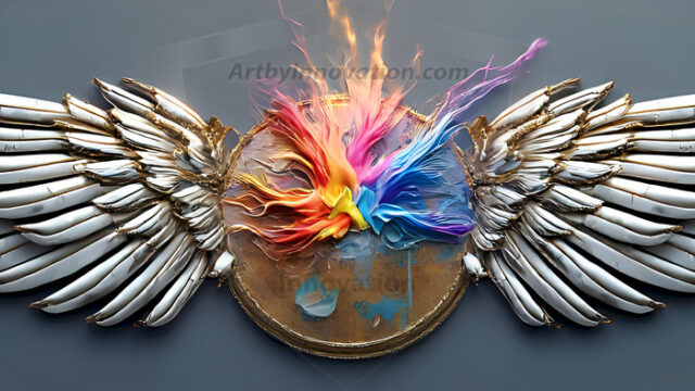 Logo Artist Pallet Winged Design: Amazing Digital Graphics Art Collection.
Company Logo Designs, logo designs without text, ready for creating your brand identity and logo for your business or project. Exactly what your company needs to get started. Part of the Amazing Digital Graphics Art Collection.