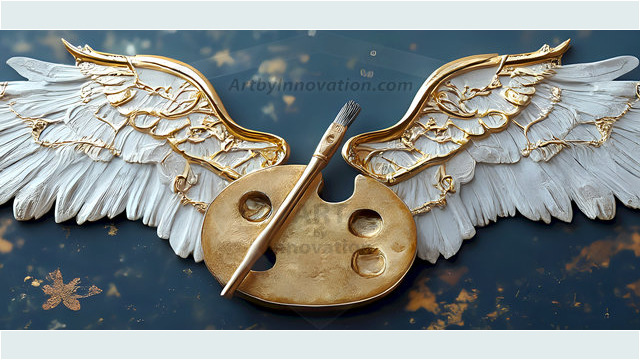 Logo Artist Pallet Winged Design: Amazing Digital Graphics Art Collection.
Company Logo Designs, logo designs without text, ready for creating your brand identity and logo for your business or project. Exactly what your company needs to get started. Part of the Amazing Digital Graphics Art Collection.