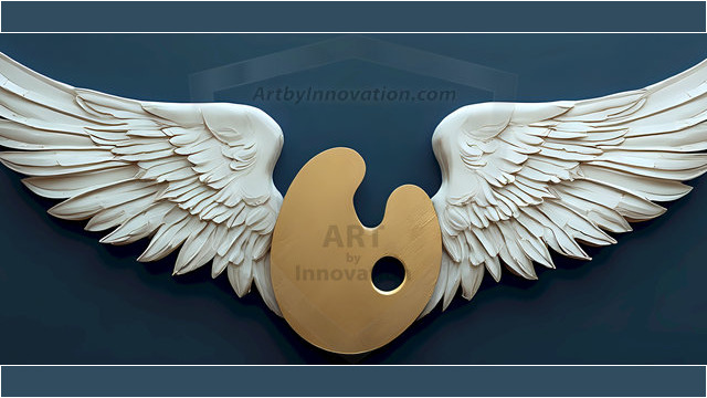 Logo Artist Pallet Winged Design: Amazing Digital Graphics Art Collection.
Company Logo Designs, logo designs without text, ready for creating your brand identity and logo for your business or project. Exactly what your company needs to get started. Part of the Amazing Digital Graphics Art Collection.