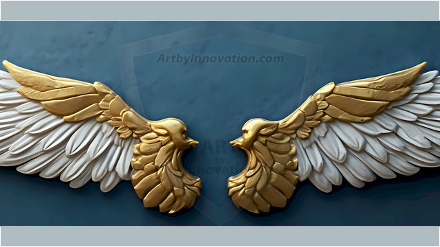 Logo Artist Pallet Winged Design: Amazing Digital Graphics Art Collection.
Company Logo Designs, logo designs without text, ready for creating your brand identity and logo for your business or project. Exactly what your company needs to get started. Part of the Amazing Digital Graphics Art Collection.