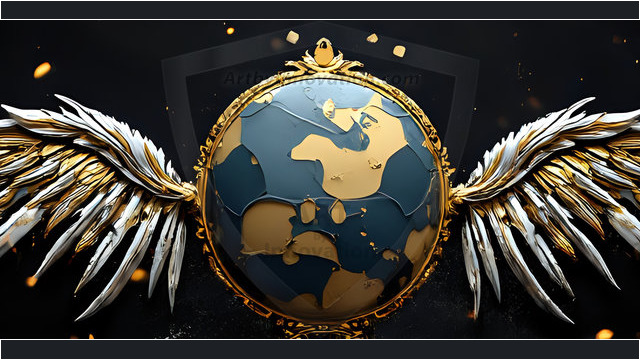 Logo Artist Pallet Winged Design: Amazing Digital Graphics Art Collection.
Company Logo Designs, logo designs without text, ready for creating your brand identity and logo for your business or project. Exactly what your company needs to get started. Part of the Amazing Digital Graphics Art Collection.