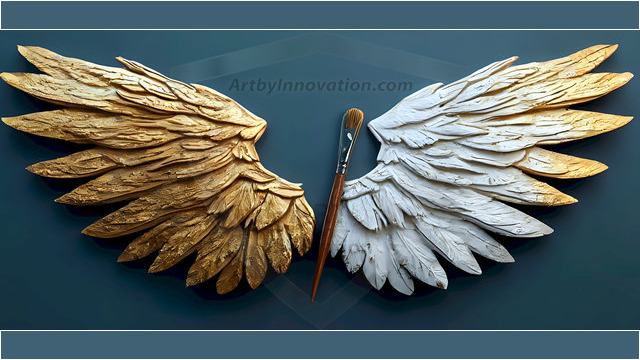 Logo Artist Pallet Winged Design: Amazing Digital Graphics Art Collection.
Company Logo Designs, logo designs without text, ready for creating your brand identity and logo for your business or project. Exactly what your company needs to get started. Part of the Amazing Digital Graphics Art Collection.