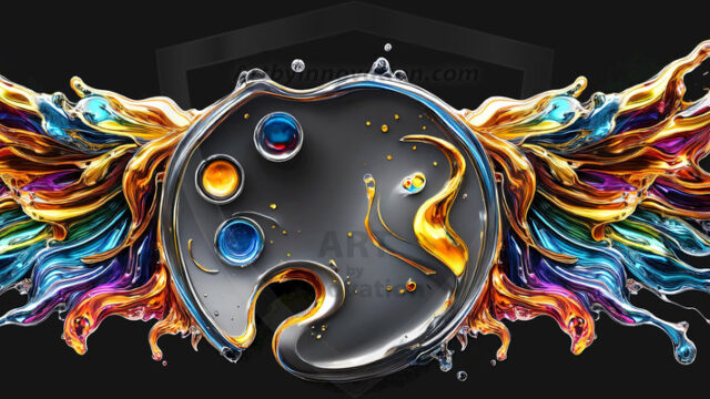 Logo Artist Pallet Winged Design: Amazing Digital Graphics Art Collection.
Company Logo Designs, logo designs without text, ready for creating your brand identity and logo for your business or project. Exactly what your company needs to get started. Part of the Amazing Digital Graphics Art Collection.