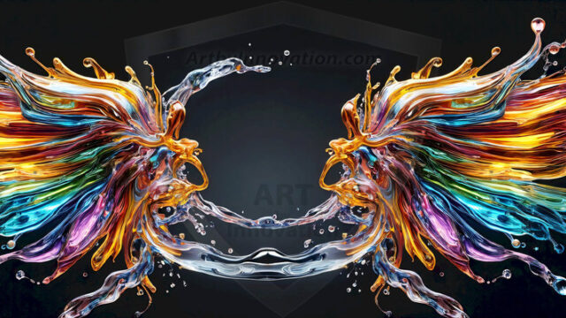 Logo Artist Pallet Winged Design: Amazing Digital Graphics Art Collection.
Company Logo Designs, logo designs without text, ready for creating your brand identity and logo for your business or project. Exactly what your company needs to get started. Part of the Amazing Digital Graphics Art Collection.