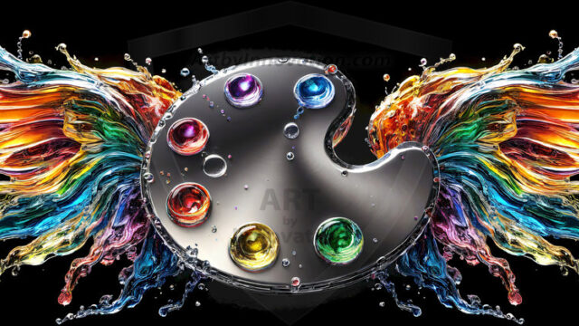 Logo Artist Pallet Winged Design: Amazing Digital Graphics Art Collection.
Company Logo Designs, logo designs without text, ready for creating your brand identity and logo for your business or project. Exactly what your company needs to get started. Part of the Amazing Digital Graphics Art Collection.