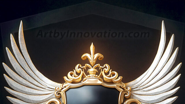 Logo Artist Pallet Winged Design: Amazing Digital Graphics Art Collection.
Company Logo Designs, logo designs without text, ready for creating your brand identity and logo for your business or project. Exactly what your company needs to get started. Part of the Amazing Digital Graphics Art Collection.