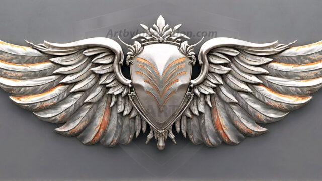 Logo Artist Pallet Winged Design: Amazing Digital Graphics Art Collection.
Company Logo Designs, logo designs without text, ready for creating your brand identity and logo for your business or project. Exactly what your company needs to get started. Part of the Amazing Digital Graphics Art Collection.