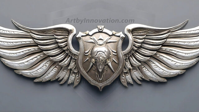 Logo Artist Pallet Winged Design: Amazing Digital Graphics Art Collection.
Company Logo Designs, logo designs without text, ready for creating your brand identity and logo for your business or project. Exactly what your company needs to get started. Part of the Amazing Digital Graphics Art Collection.