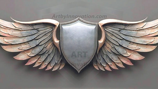 Logo Artist Pallet Winged Design: Amazing Digital Graphics Art Collection.
Company Logo Designs, logo designs without text, ready for creating your brand identity and logo for your business or project. Exactly what your company needs to get started. Part of the Amazing Digital Graphics Art Collection.