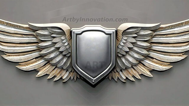 Logo Artist Pallet Winged Design: Amazing Digital Graphics Art Collection.
Company Logo Designs, logo designs without text, ready for creating your brand identity and logo for your business or project. Exactly what your company needs to get started. Part of the Amazing Digital Graphics Art Collection.