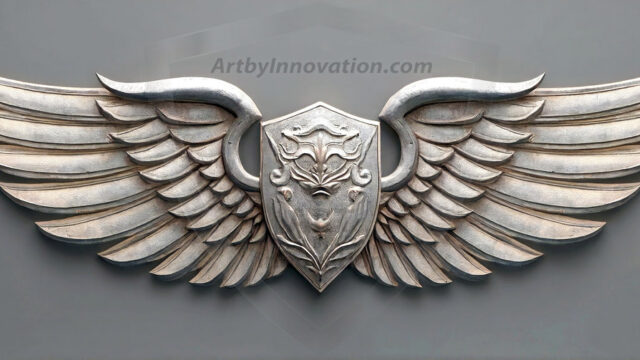 Logo Artist Pallet Winged Design: Amazing Digital Graphics Art Collection.
Company Logo Designs, logo designs without text, ready for creating your brand identity and logo for your business or project. Exactly what your company needs to get started. Part of the Amazing Digital Graphics Art Collection.