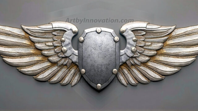 Logo Artist Pallet Winged Design: Amazing Digital Graphics Art Collection.
Company Logo Designs, logo designs without text, ready for creating your brand identity and logo for your business or project. Exactly what your company needs to get started. Part of the Amazing Digital Graphics Art Collection.