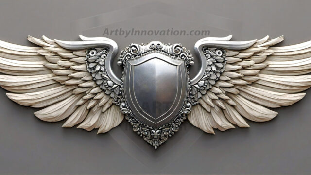 Logo Artist Pallet Winged Design: Amazing Digital Graphics Art Collection.
Company Logo Designs, logo designs without text, ready for creating your brand identity and logo for your business or project. Exactly what your company needs to get started. Part of the Amazing Digital Graphics Art Collection.