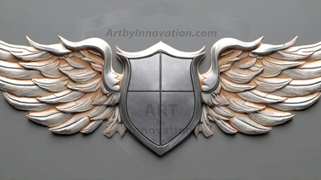 Logo Artist Pallet Winged Design: Amazing Digital Graphics Art Collection.
Company Logo Designs, logo designs without text, ready for creating your brand identity and logo for your business or project. Exactly what your company needs to get started. Part of the Amazing Digital Graphics Art Collection.