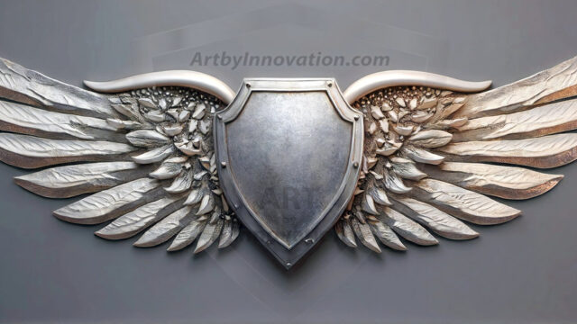 Logo Artist Pallet Winged Design: Amazing Digital Graphics Art Collection.
Company Logo Designs, logo designs without text, ready for creating your brand identity and logo for your business or project. Exactly what your company needs to get started. Part of the Amazing Digital Graphics Art Collection.