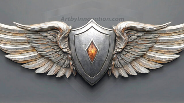 Logo Artist Pallet Winged Design: Amazing Digital Graphics Art Collection.
Company Logo Designs, logo designs without text, ready for creating your brand identity and logo for your business or project. Exactly what your company needs to get started. Part of the Amazing Digital Graphics Art Collection.