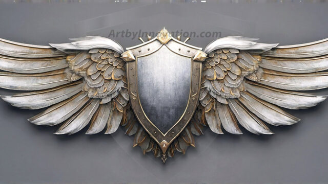 Logo Artist Pallet Winged Design: Amazing Digital Graphics Art Collection.
Company Logo Designs, logo designs without text, ready for creating your brand identity and logo for your business or project. Exactly what your company needs to get started. Part of the Amazing Digital Graphics Art Collection.