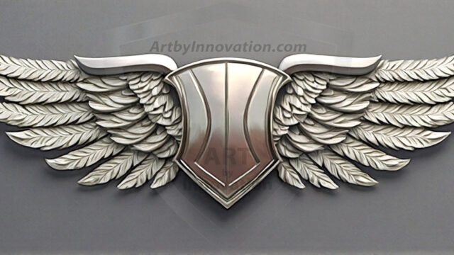 Logo Artist Pallet Winged Design: Amazing Digital Graphics Art Collection.
Company Logo Designs, logo designs without text, ready for creating your brand identity and logo for your business or project. Exactly what your company needs to get started. Part of the Amazing Digital Graphics Art Collection.