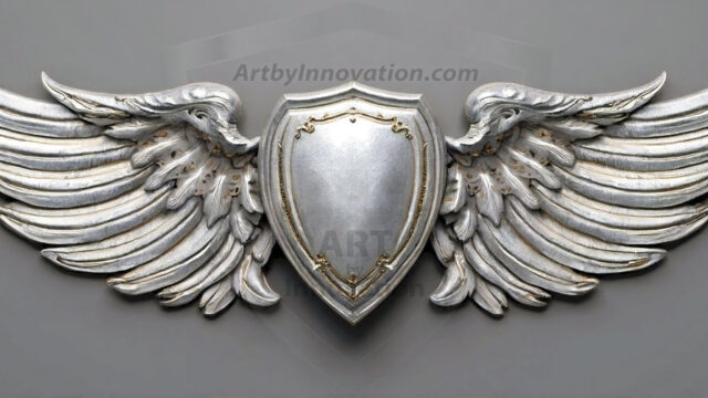 Logo Artist Pallet Winged Design: Amazing Digital Graphics Art Collection.
Company Logo Designs, logo designs without text, ready for creating your brand identity and logo for your business or project. Exactly what your company needs to get started. Part of the Amazing Digital Graphics Art Collection.