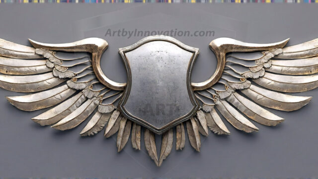 Logo Artist Pallet Winged Design: Amazing Digital Graphics Art Collection.
Company Logo Designs, logo designs without text, ready for creating your brand identity and logo for your business or project. Exactly what your company needs to get started. Part of the Amazing Digital Graphics Art Collection.