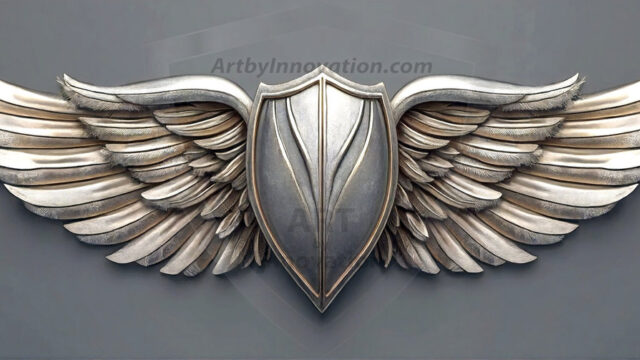 Logo Artist Pallet Winged Design: Amazing Digital Graphics Art Collection.
Company Logo Designs, logo designs without text, ready for creating your brand identity and logo for your business or project. Exactly what your company needs to get started. Part of the Amazing Digital Graphics Art Collection.