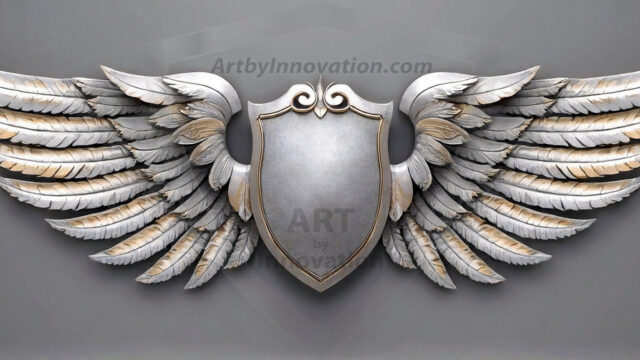 Logo Artist Pallet Winged Design: Amazing Digital Graphics Art Collection.
Company Logo Designs, logo designs without text, ready for creating your brand identity and logo for your business or project. Exactly what your company needs to get started. Part of the Amazing Digital Graphics Art Collection.