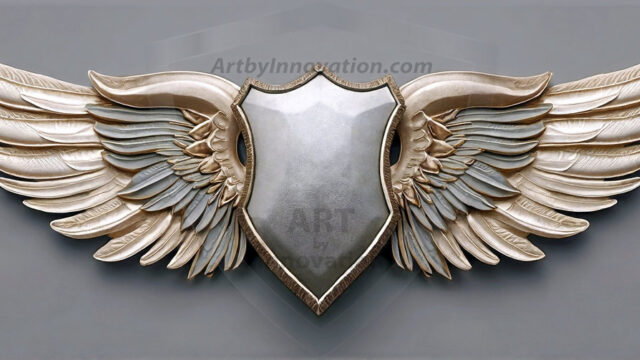 Logo Artist Pallet Winged Design: Amazing Digital Graphics Art Collection.
Company Logo Designs, logo designs without text, ready for creating your brand identity and logo for your business or project. Exactly what your company needs to get started. Part of the Amazing Digital Graphics Art Collection.
