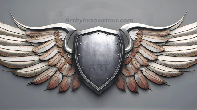 Logo Artist Pallet Winged Design: Amazing Digital Graphics Art Collection.
Company Logo Designs, logo designs without text, ready for creating your brand identity and logo for your business or project. Exactly what your company needs to get started. Part of the Amazing Digital Graphics Art Collection.