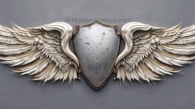 Logo Artist Pallet Winged Design: Amazing Digital Graphics Art Collection.
Company Logo Designs, logo designs without text, ready for creating your brand identity and logo for your business or project. Exactly what your company needs to get started. Part of the Amazing Digital Graphics Art Collection.