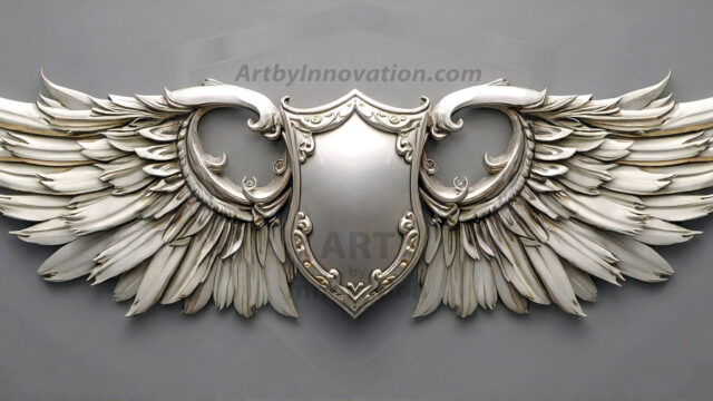 Logo Artist Pallet Winged Design: Amazing Digital Graphics Art Collection.
Company Logo Designs, logo designs without text, ready for creating your brand identity and logo for your business or project. Exactly what your company needs to get started. Part of the Amazing Digital Graphics Art Collection.