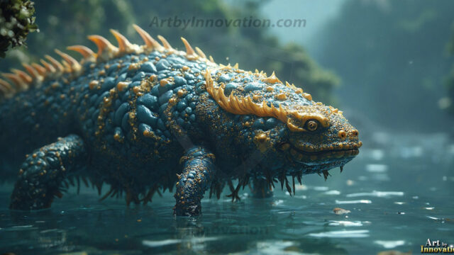 Amazing Alien Life forms and Planets. Fantasy Photographs, by Art by Innovation. Vibrant and detailed, high-resolution quality rendering of fantasy worlds with amazing creatures, both the fauna and flora, that might exist on alien worlds.