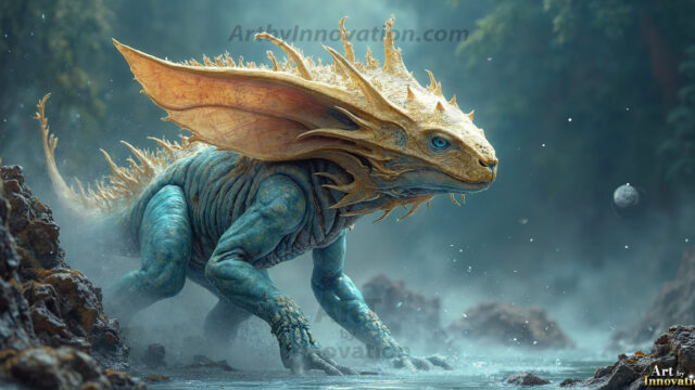 Amazing Alien Life forms and Planets. Fantasy Photographs, by Art by Innovation. Vibrant and detailed, high-resolution quality rendering of fantasy worlds with amazing creatures, both the fauna and flora, that might exist on alien worlds.