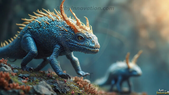 Amazing Alien Life forms and Planets. Fantasy Photographs, by Art by Innovation. Vibrant and detailed, high-resolution quality rendering of fantasy worlds with amazing creatures, both the fauna and flora, that might exist on alien worlds.