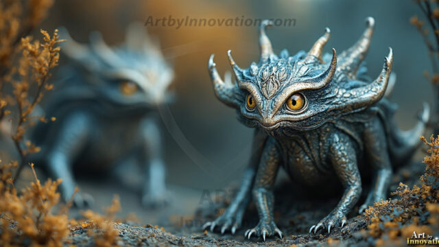 Amazing Alien Life forms and Planets. Fantasy Photographs, by Art by Innovation. Vibrant and detailed, high-resolution quality rendering of fantasy worlds with amazing creatures, both the fauna and flora, that might exist on alien worlds.