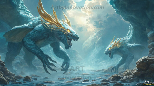 Amazing Alien Life forms and Planets. Fantasy Photographs, by Art by Innovation. Vibrant and detailed, high-resolution quality rendering of fantasy worlds with amazing creatures, both the fauna and flora, that might exist on alien worlds.