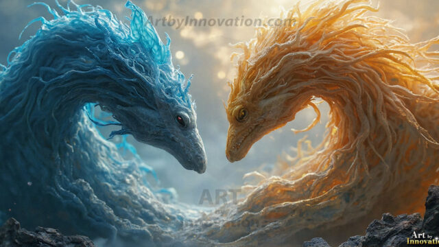 Amazing Alien Life forms and Planets. Fantasy Photographs, by Art by Innovation. Vibrant and detailed, high-resolution quality rendering of fantasy worlds with amazing creatures, both the fauna and flora, that might exist on alien worlds.