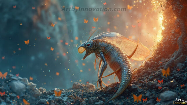 Amazing Alien Life forms and Planets. Fantasy Photographs, by Art by Innovation. Vibrant and detailed, high-resolution quality rendering of fantasy worlds with amazing creatures, both the fauna and flora, that might exist on alien worlds.